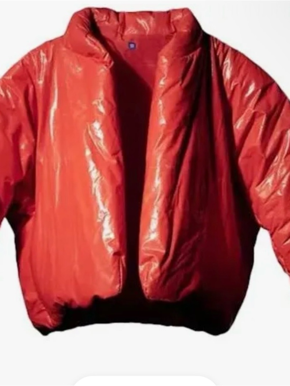 Balenciaga x Yezzy Gap Red Shiny Puffer Jacket - Men's